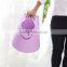 Hollow out plastic laundry basket with handle for dirty clothes