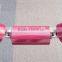 China factory sell red steel conveyor belt idler roller