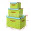 Non-woven Folding Kids Toy Storage Cabinet Clothes Storage Cabinet