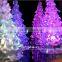 Luminous night market stalls selling toys colorful Crystal acrylic Christmas tree