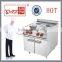 4 Round Burners Electric Cooking Range With Cabinet