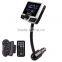 user manual car mp3 player with fm transmitter, 1.5 inch blue screen display song name, supports two remote control