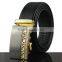 Top Quality Men Full Grain Genuine Soft Leather Automatic Belt