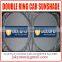 nylon car sunshade fold car sunshade ring car sunshade car sun shade car sun visor