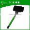 universal telescopic stainless steel selfie stick with inbuilt bluetooth for iphone