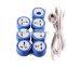 new invention universal circle socket electrical color glass plug socket safe made in china extension socket