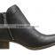 full genuine leather short ankle boots shoes for women