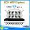2015 new hot fashion dome and bullet ip camera 8ch poe nvr system,8channel security wifi ip camera alarm system