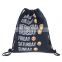 Wholesale Drawstring Bag 3D Printing emoji Backpacks gym bags sport bags printing backpcks