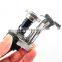 Mini Portable Collapsible Ultralight Backpacking Canister Outdoor Camp Stove Butane Propane Burner for Gas Canisters with Piezo