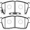 Semi-metal BRAKE PAD MD9029M for Japanese Vehicles