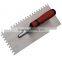 Professional construction tools brick with wood handle trowel