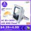 low price 5 years warranty epistar chip IP66 100lm/w battery led outdoor flood light