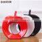 hot sale ceramic apple craft/white and black ceramic apple/red ceramic apple craft