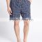 Pure Cotton Fabric T-shirt& Check Short Men's Pajama Set