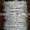 galvanized barbed wire