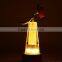 rechargable battery operated wedding party night club bar glowing light up antique led crystal vase table lamp