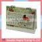 Offset printing 2016 New design spiral binding paper custom table calendar wholesale