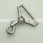High quality Nickel free alloy 38mm metal spring clip hook for bag belt