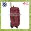 Tiger Stripes PU Leather Hot Sale Cheap Trolley Luggage Bag Set Of Luggage