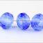 wholesale crystal bead with hole drilled blue colored beads for jewelry making                        
                                                                                Supplier's Choice