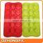 Popular new design fashion christmas tree silicone cup cake mold made in china