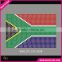 High Quality South Africa Flag Rhinestone Iron On Transfers Wholesale
