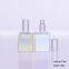 15ml Laser Gold/Silver Square Refillable Perfume Empty Glass Bottle With Atomizer Pump Spray Fragrance Bottle
