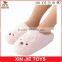 customize bunny plush slippers ladies indoor plush rabbit slippers hot selling men's plush slippers