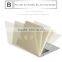 Made in china laptop accessories Matte PC Hard Cover Shell, Clear PC Case for Macbook 12 inch