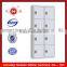 Gym room colorful 3-door metal locker