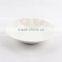 Different size cheap white porcelain soup plate wholesale