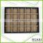 Wooden Brown Velvet Pendants Display 20 Slots Tray Wholesale