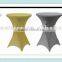 YHT#31 spandex cocktail table cloth polyester banquet wedding wholesale cheap table cloth
