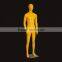 Display full body male mannequin sitting fiberglass mannequin top grade material