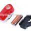 Rechargeable 0.5W LED Bicycle Safety Rear Light