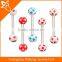 TR01053 resin barbell tongue ring jewelry , tongue ring , tongue piercing