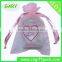 Sheer Hair Packaging Bags Pink Organza Hair Extensions Bag