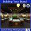 professional wooden lighting high end watch shop decoration