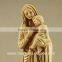 Olive Wood Carved Vergin Mary With Jesu Big Statue