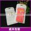 white case printing mobile case packaging zipper pouch new case white non-woven plastic bag