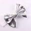 Newest Baby Messy Metallic Colors Bowknot Big Bow Hairband Kids Headband Turban Stretch