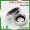 2014 best mobile lens magnetic mount lens 3in1 kits for iphone 6 plus samsung galaxy s5 s6 note 4 note 5 one m7 m8 m9 xiaomi