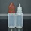 10ml plastic bottles with drip tips/10ml plastic bottles childproof cap