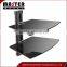 Tv Wall Mount With Dvd Bracket Set-Top Box Glass Tv Mount Dvd Wall Bracket