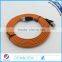 Hot Sales Gold Plated Flat CAT7 Network weaving Cable