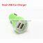 Factory direct supply cheap 2 port universal car charger