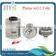 brushed ss/black/white plume veil 1.5 rda atomizer on sale