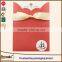 wedding anniversary card/gold wedding invitation card/formal invitation card