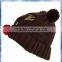 reindeer pom pom animal hat knitting patterns